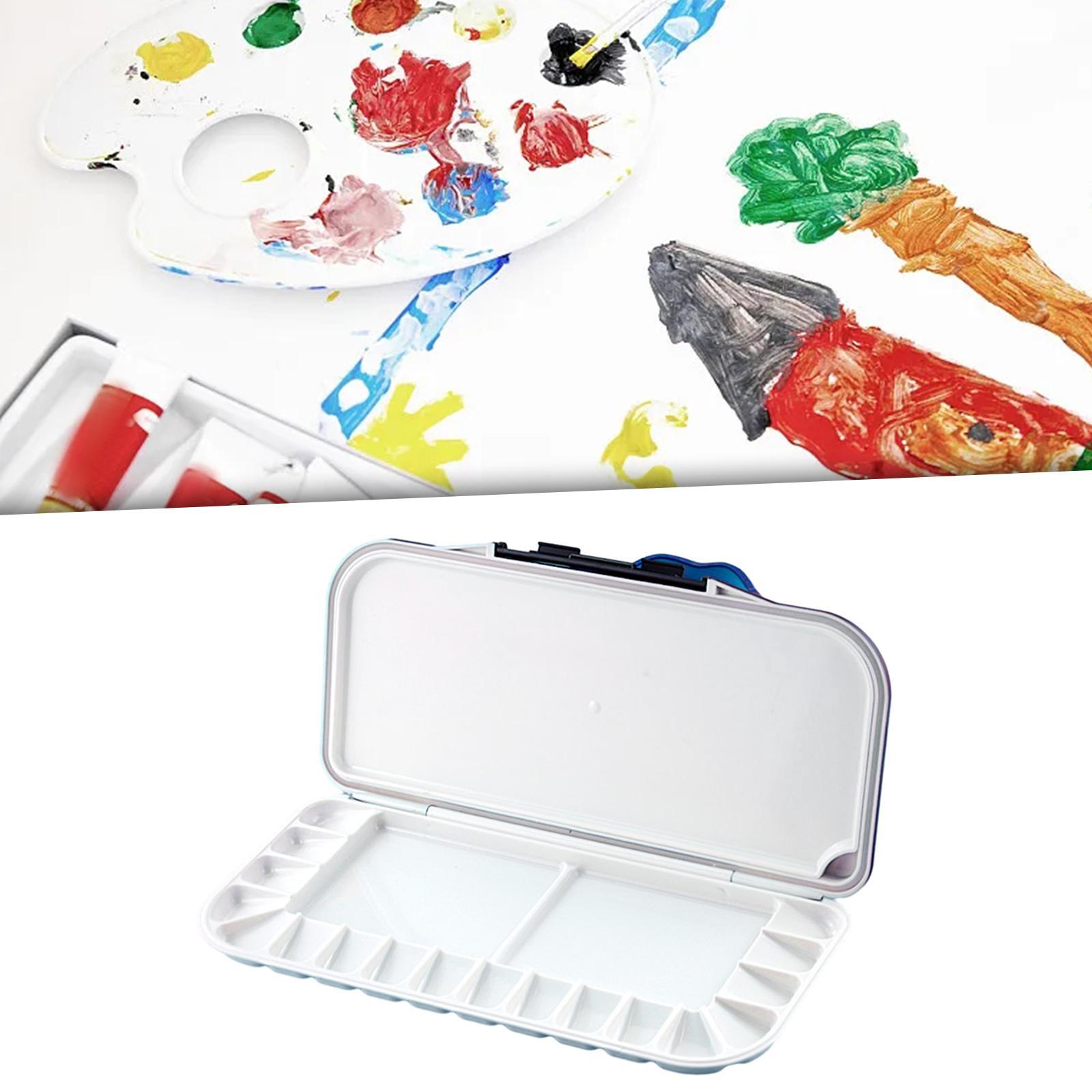 Watercolor Palette Empty Folding Paint Tray for Oil Painting Gouache Acrylic