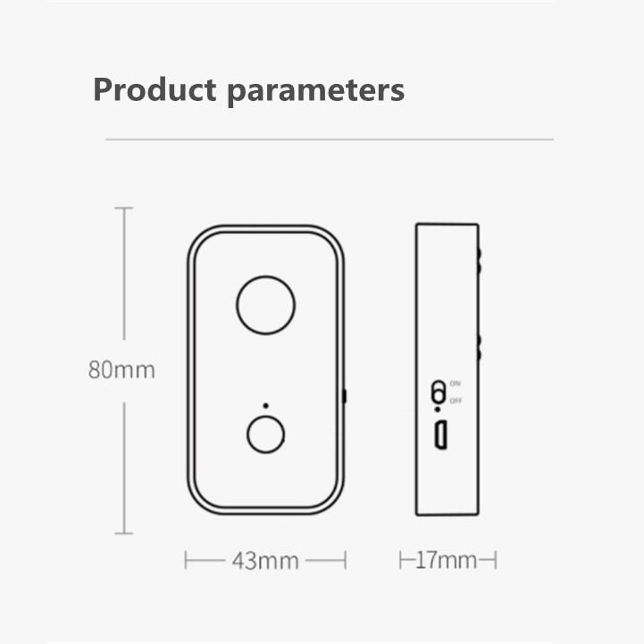 Máy Dò Hồng Ngoại Đa Năng Xiaomi Youpin Smoovie Chống Trộm
