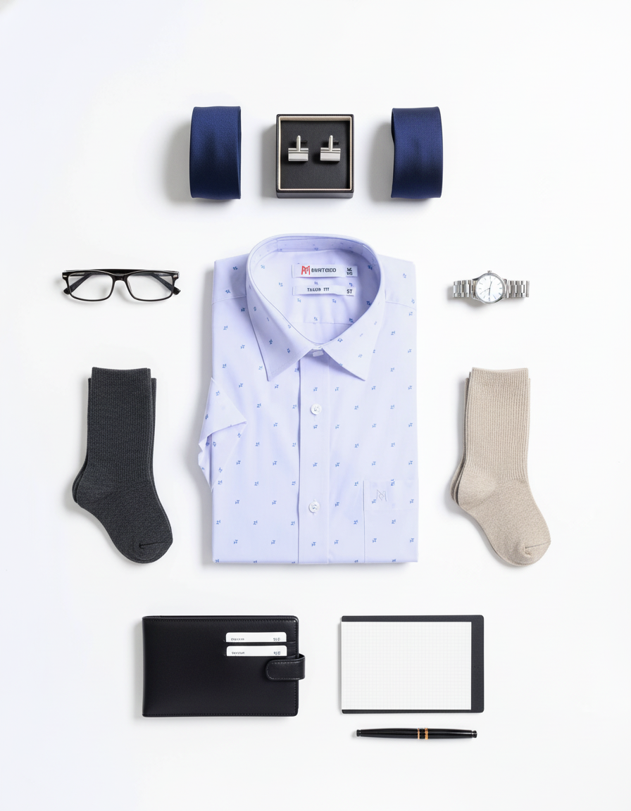 Áo sơ mi nam Khatoco tay ngắn(M-3XL)