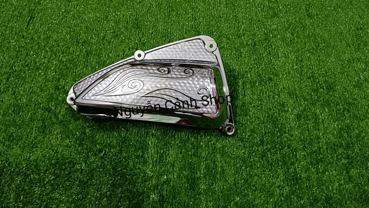 Ốp pô E cho xe vision 2021 xi inox
