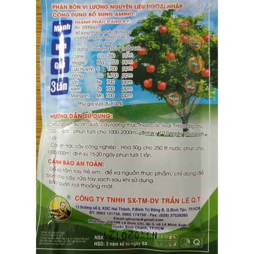 Combo 5 gói phân bón vi lượng COMBI - gói 50 gram