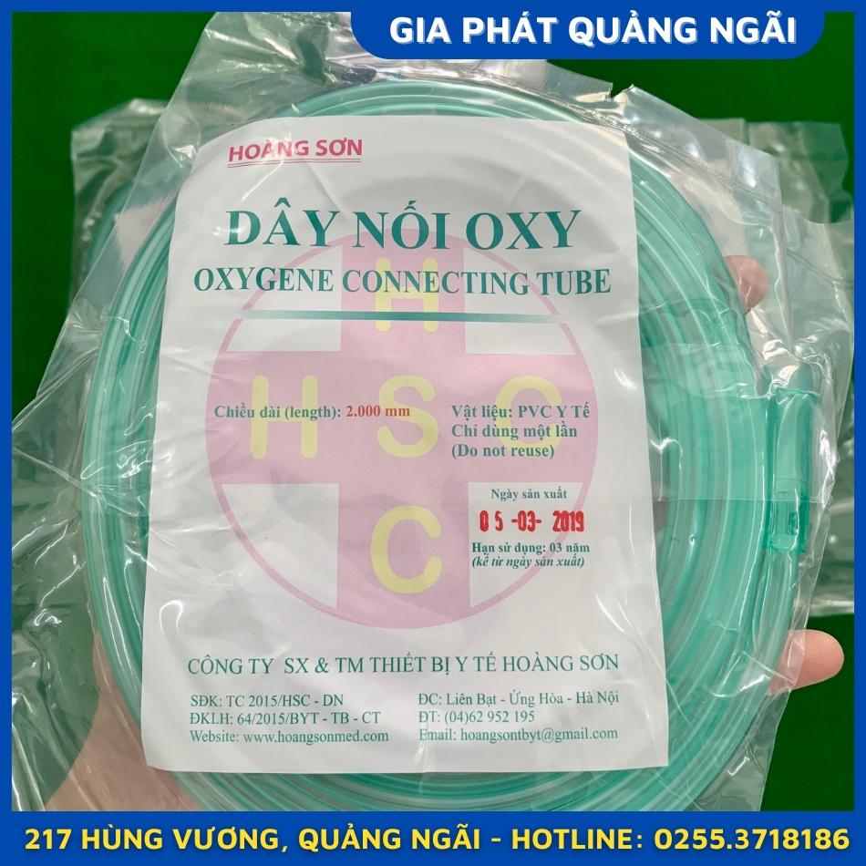 DÂY NỐI OXY 2 MÉT NỐI DÀI THÊM DÂY THỞ OXY TỪ BÌNH OXY Y TẾ