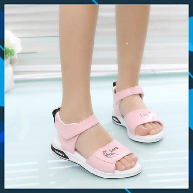 Sandal Hàn Quốc siêu dễ thương cho bé gái 20707 + quà tặng khui chai