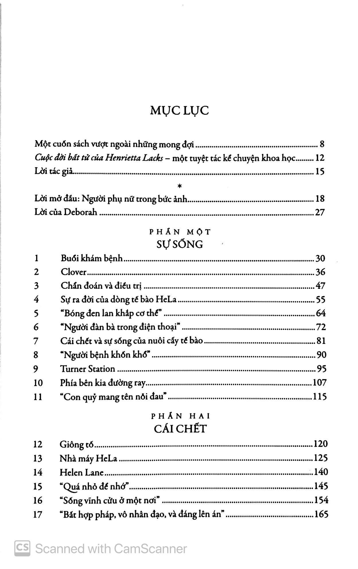 Sách Cuộc Đời Bất Tử Của Henrietta Lacks