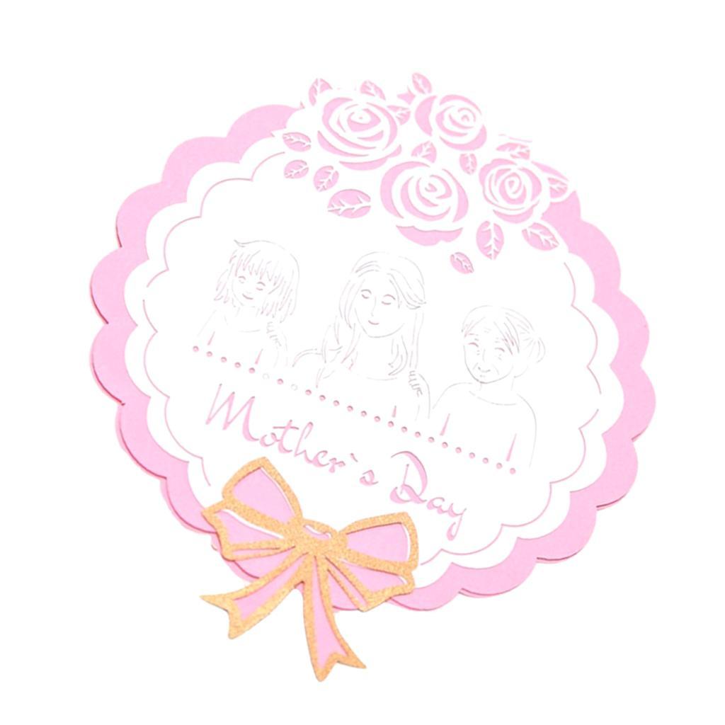 Sweet Freestanding Mothers Day Gift Card Greeting Cards Invitation Card Thank