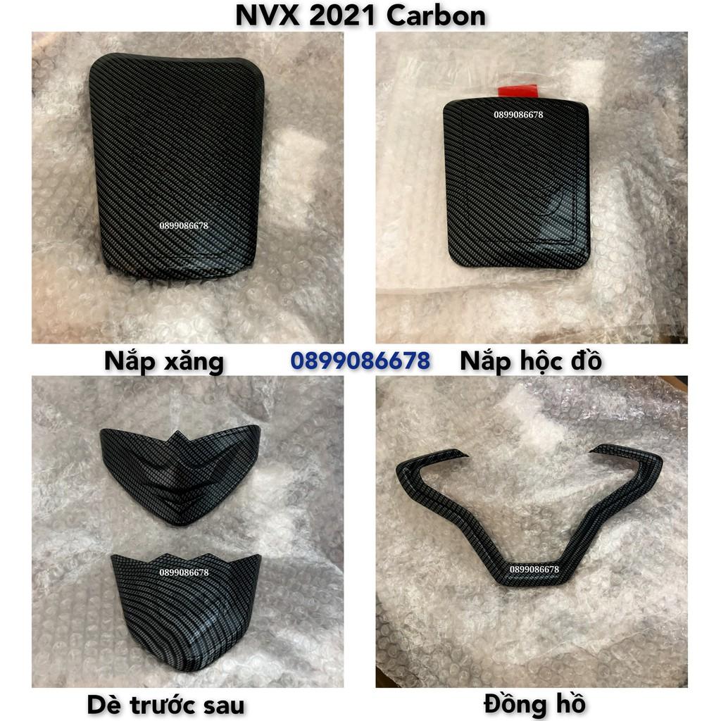 Phụ Kiện Ốp Dành Cho Xe NVX / Aerox (V2) Đời 2021, 2022 Carbon / Cacbon