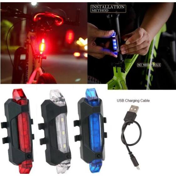 Đèn LED Chiếu Hậu Xe Đạp Chống Nước