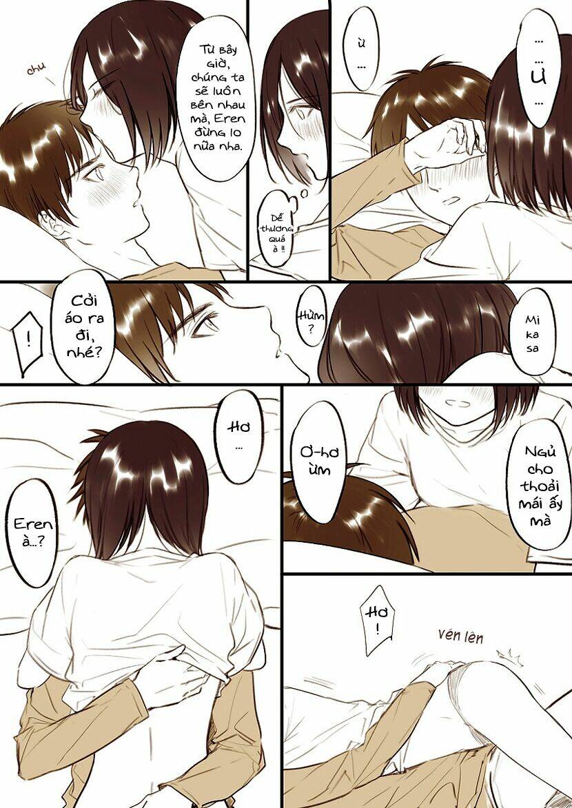 tấn công người khổng lồ - doujinshi our night chapter 3 6