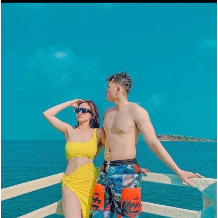 Bikini # Đồ Bơi Đi Biển Hai Mảnh Set 3 Món Đẹp BM-015