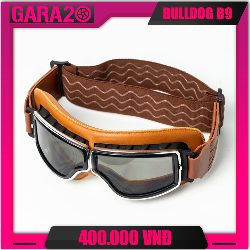 KÍNH DÂY GẮN MŨ BẢO HIỂM BULLDOG GOGGLE B9 - GARA20