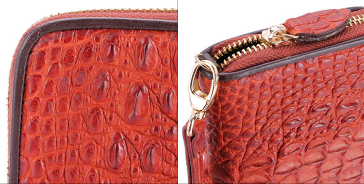 Ví Nữ Huy Hoàng HT3246 (10.5 x 19 cm) - Nâu Đỏ