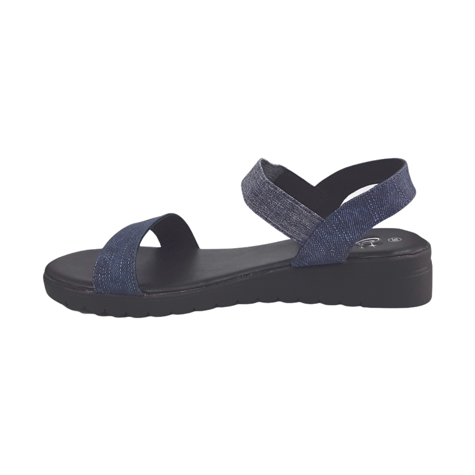 Sandal nữ đế bằng, Sandal nữ đế cao 3,5cm, Sandal nữ DTW0092888XNH