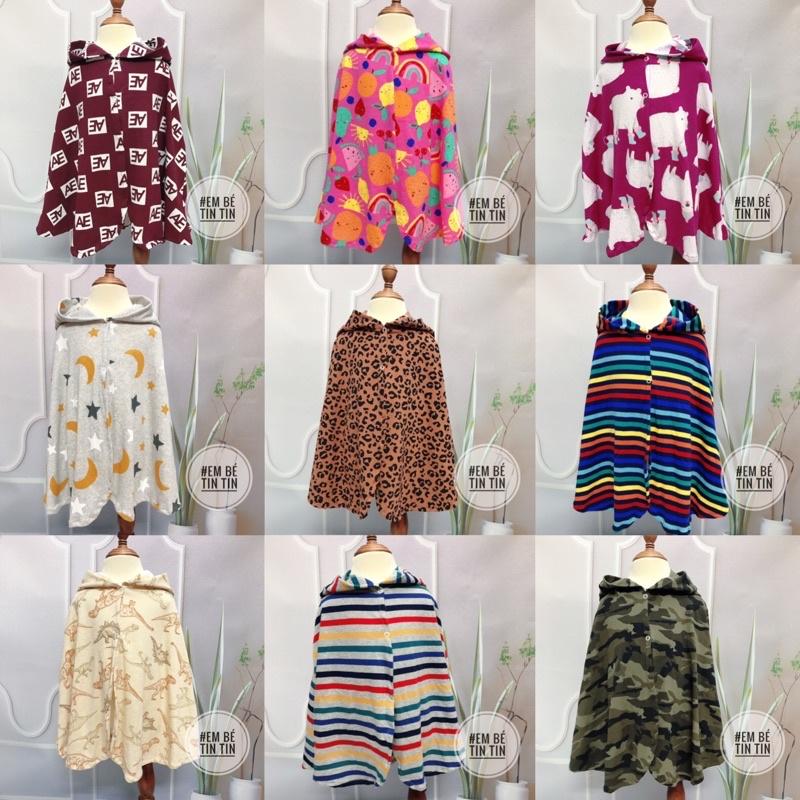 Áo choàng nắng cho bé (size 14-16kg