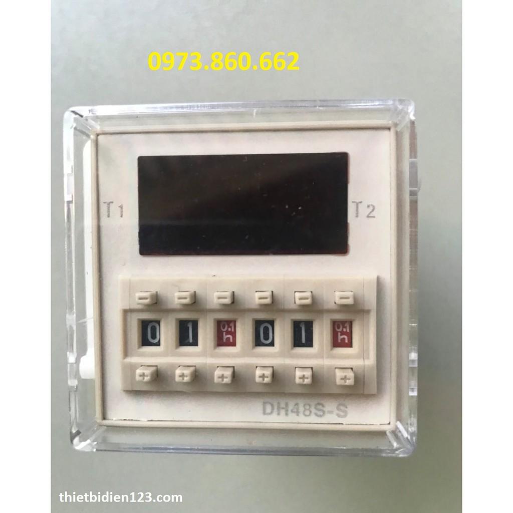 Timer hẹn giờ tuần hoàn DH48S-S, DH48S-1Z, DH48S-2Z - TIMER thời gian hẹn theo chu kỳ ( Đã bao gồm đế