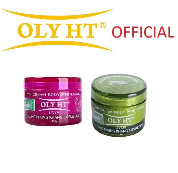 Kem Body Dưỡng Trắng Da Toàn Thân Chống Nắng VIP Nhau Thai Cừu OLY HT Chính Hãng 150G