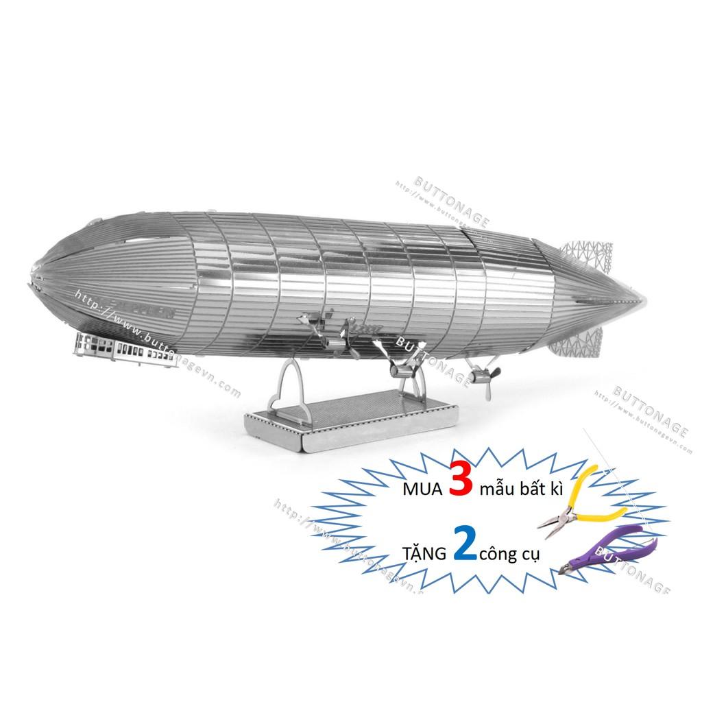 Mô Hình Lắp Ráp 3d Khí Cầu Zeppelin