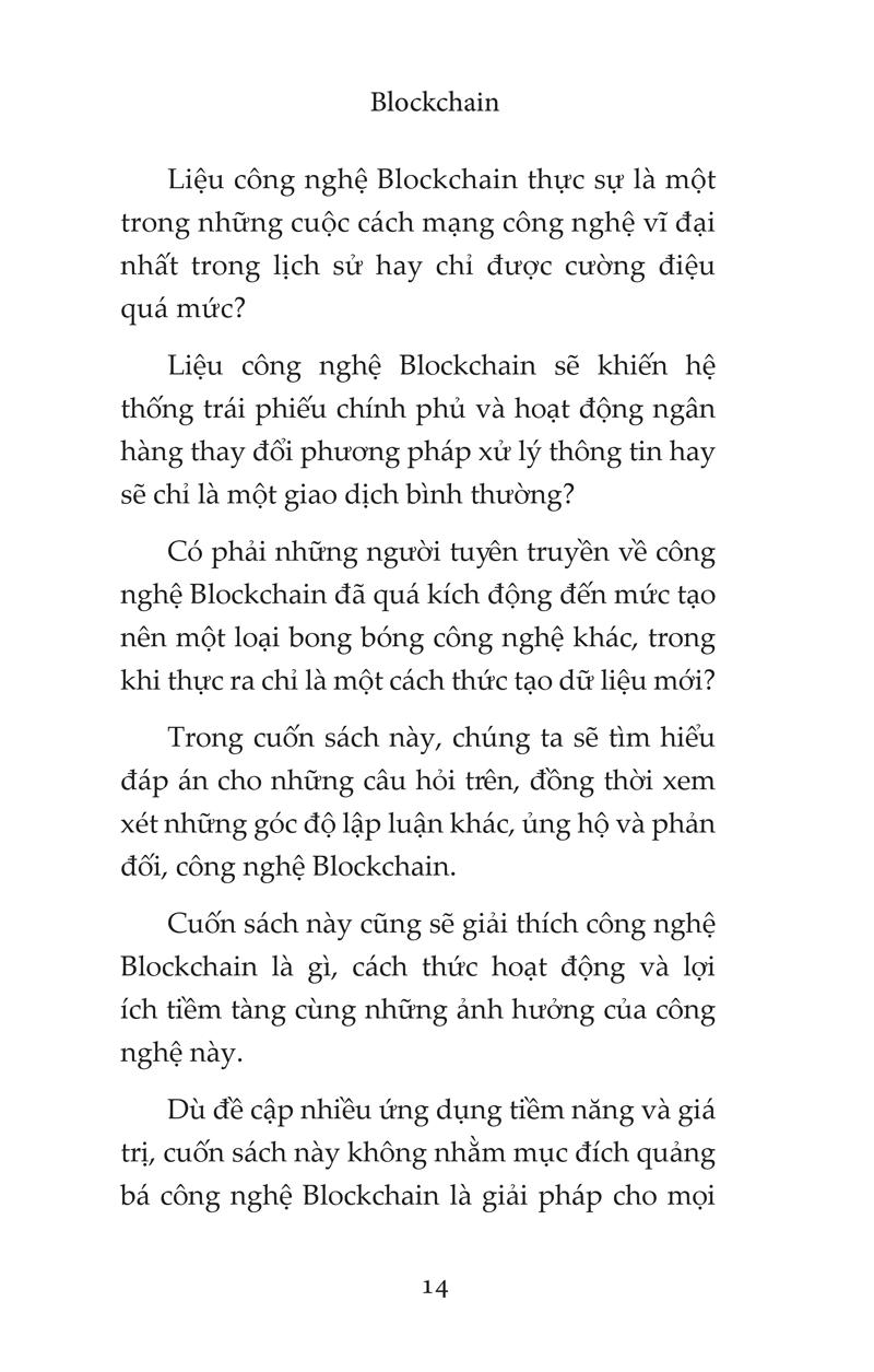 Blockchain - Bản Chất Của Blockchain, Bitcoin, Tiền Điện Tử, Hợp Đồng Thông Minh Và Tương Lai Của Tiền Tệ