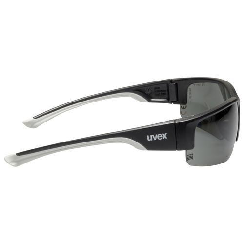 Kính UVEX 9231960 Polarvision (Tròng kính đen chống phân cực, chống trầy xước tặng kèm hộp chống sốc và khăn lau kính)