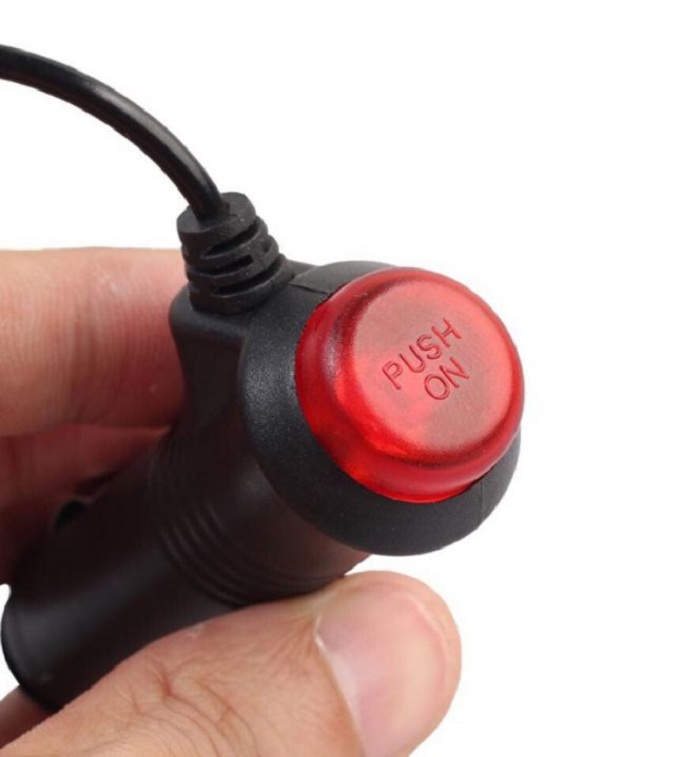 Tẩu cấp nguồn cho màn LCD dây dài 3 mét