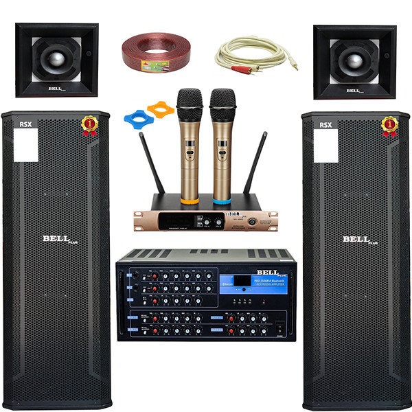 Trọn bộ dàn karaoke gia đình PRO - 1506 KM BellPlus (hàng chính hãng)