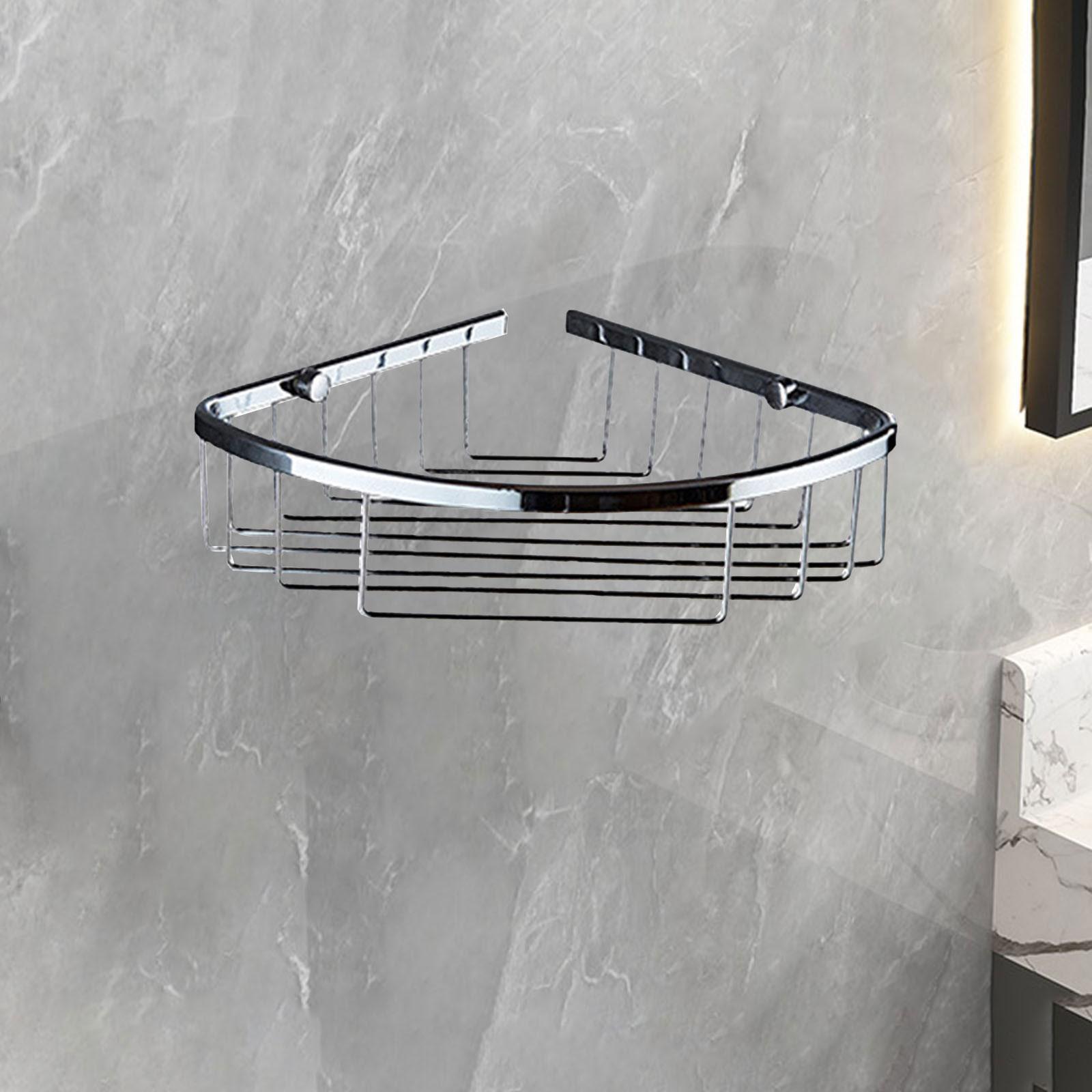 Wall Mount Bathroom Corner Shelf Bathtub Floating Shelves for Balcony Toilet