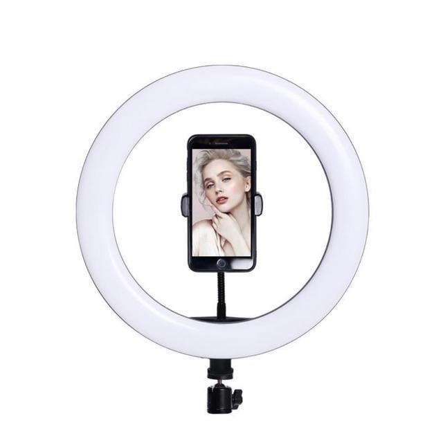 Đèn led livetream 26cm trang điểm, makeup