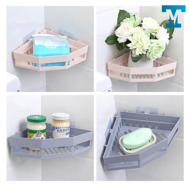 Kệ Tam Giác Dán Góc Tường Tiện Lợi
