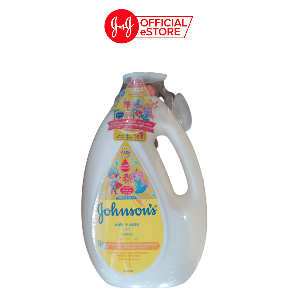 Sữa tắm Johnson's Baby chứa sữa và gạo (1000ml)