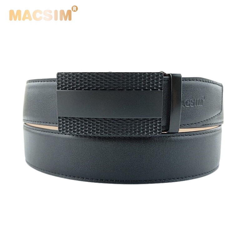 Thắt lưng nam da thật cao cấp nhãn hiệu Macsim MS002