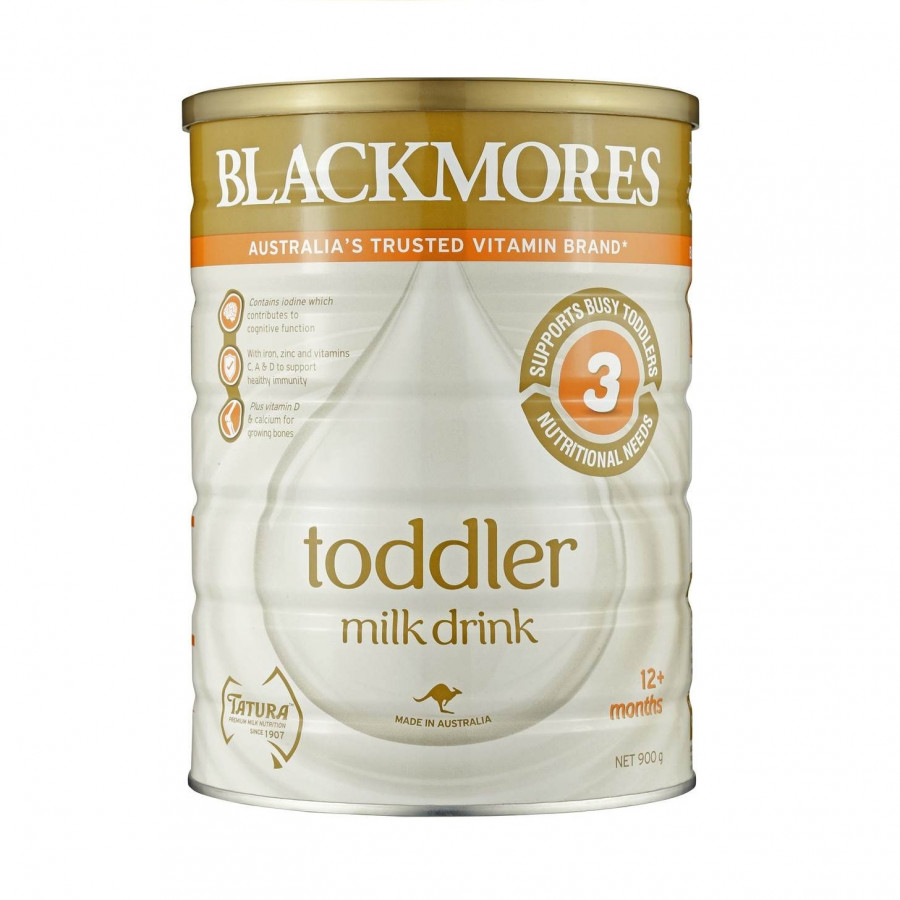 Sữa bột công thức Blackmores Toddler Milk Drink Stage 3 cho bé từ 12 tháng tuổi trở lên (900g)