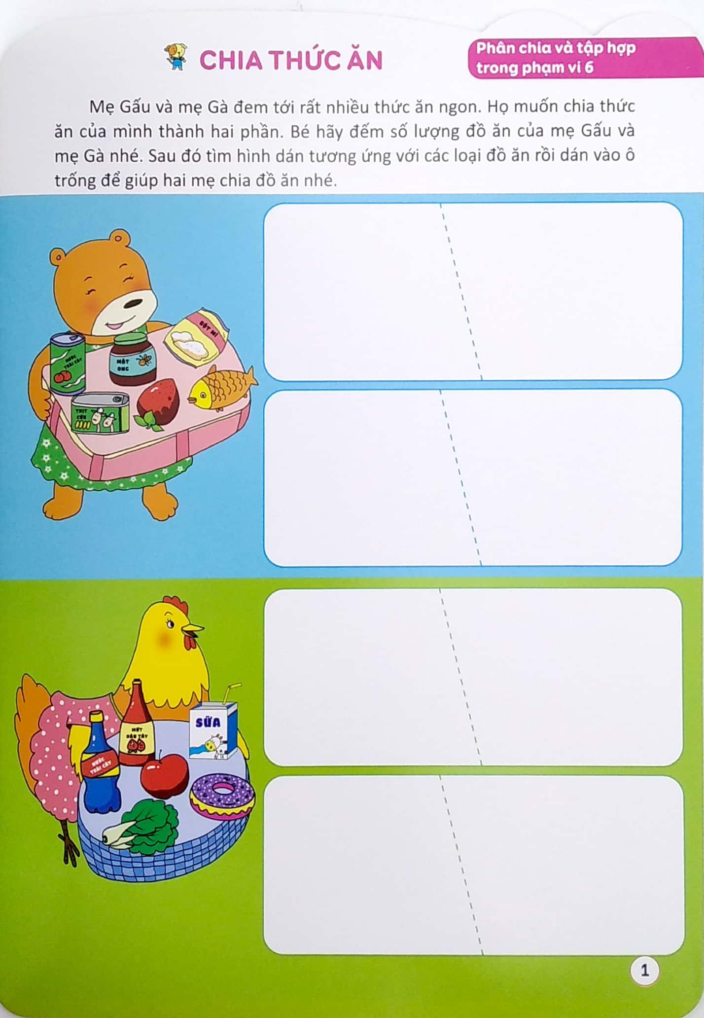 Bóc Dán Hình Thông Minh Phát Triển Khả Năng Tư Duy Toán Học IQ EQ CQ (5-6 Tuổi) - 198 Sticker (Quyển 2)