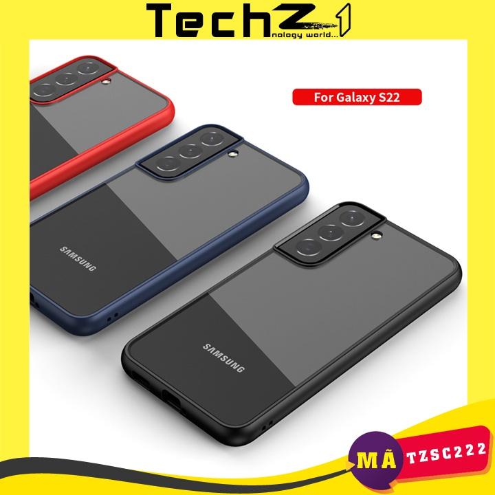 Ốp lưng cho S22/S22Plus/S22 Ultra lưng trong suốt TPU cao cấp, ốp lưng cho Samsung S22 - Mã TZSC222