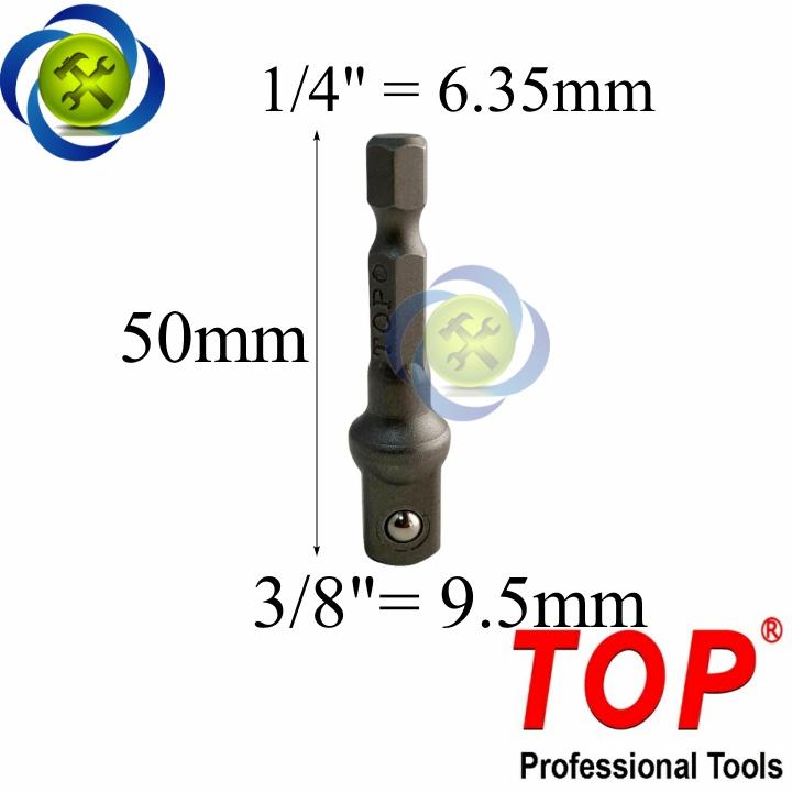 Đầu chuyển 1/4 sang bulong 3/8 TOP SA6TO3/8