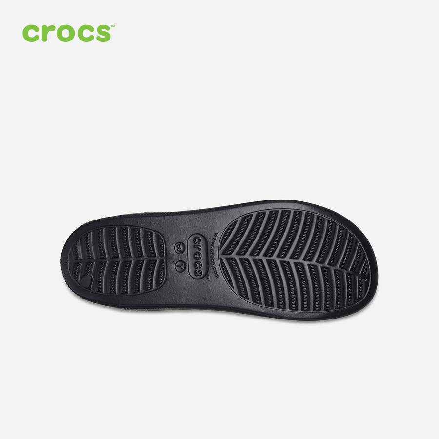 Dép quai ngang nữ Crocs Classic Platform - 208180-001