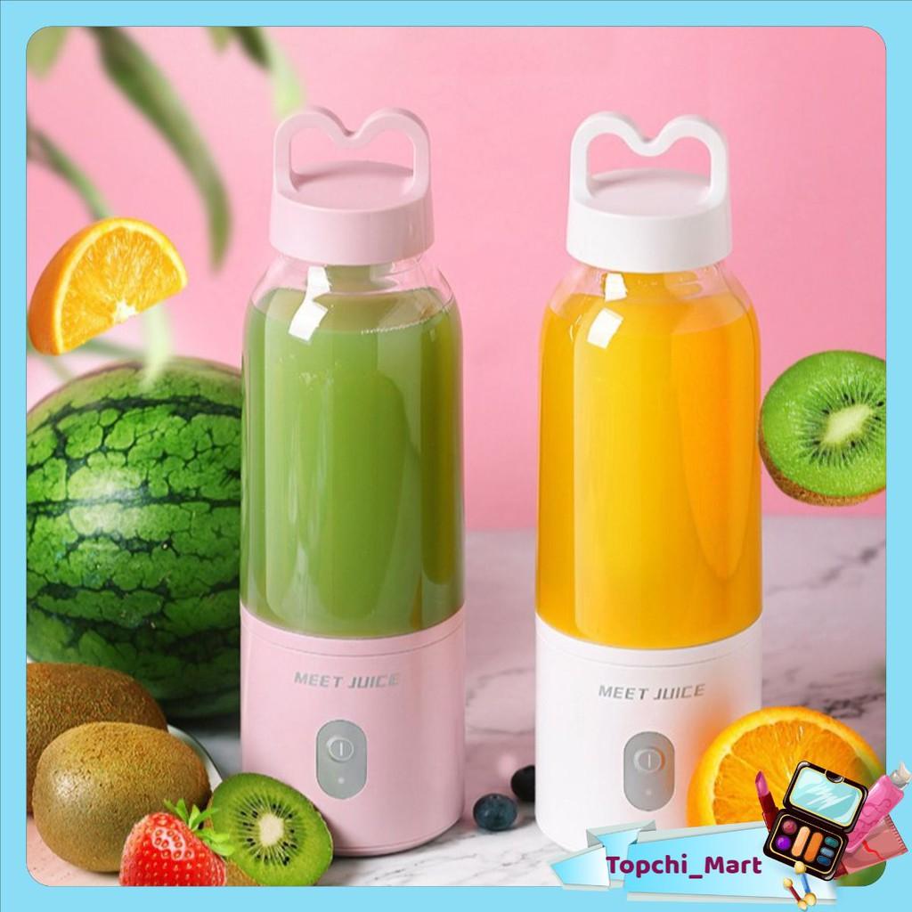 Máy xay sinh tố cầm tay Meet Juice, máy xay sinh tố mini dung tích 500ml