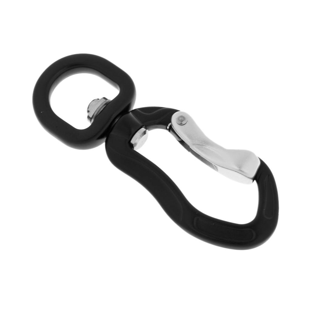 3-5pack 400KG Swivel Carabiner Hanging Connect Hook for Climbing Camping Hiking