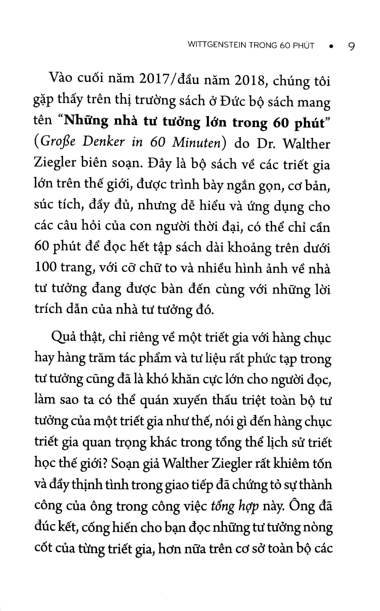 Những Nhà Tư Tưởng Lớn - Wittgenstein In 60 Minuten - Wittgenstein Trong 60 Phút