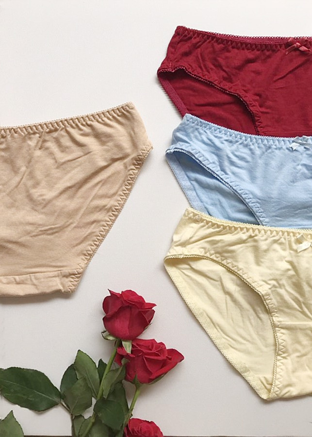 COMBO 5 QUẦN MW COTTON TRƠN -SIZE M
