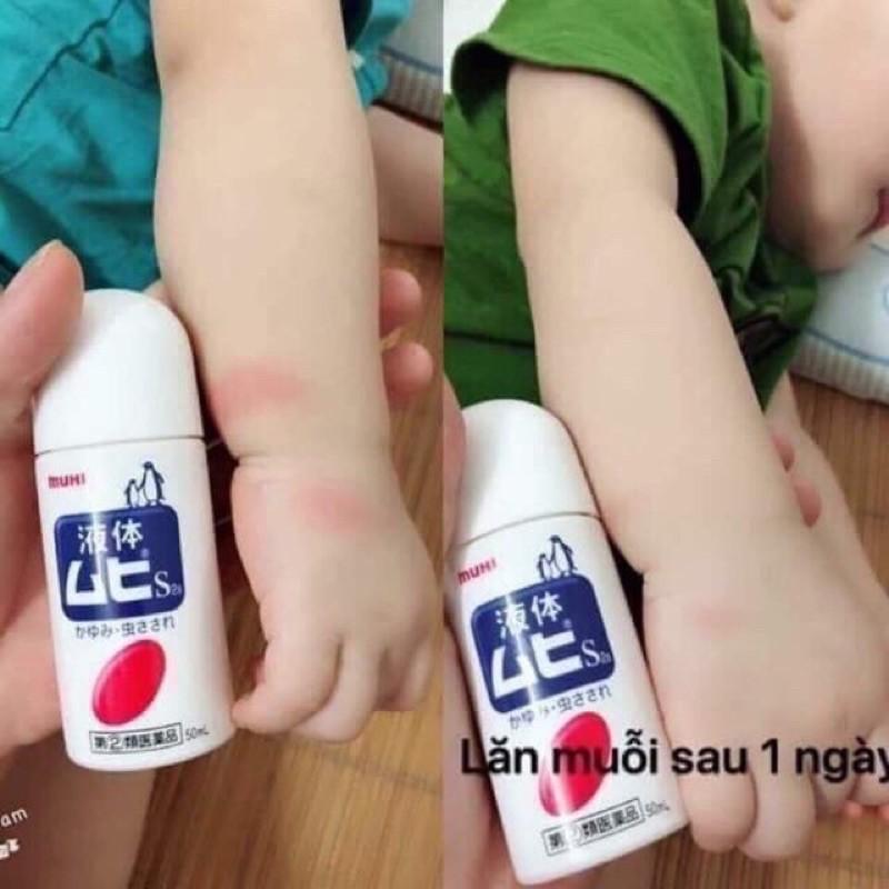 Lăn đặc trị muỗi đốt Muhi Nhật Bản
