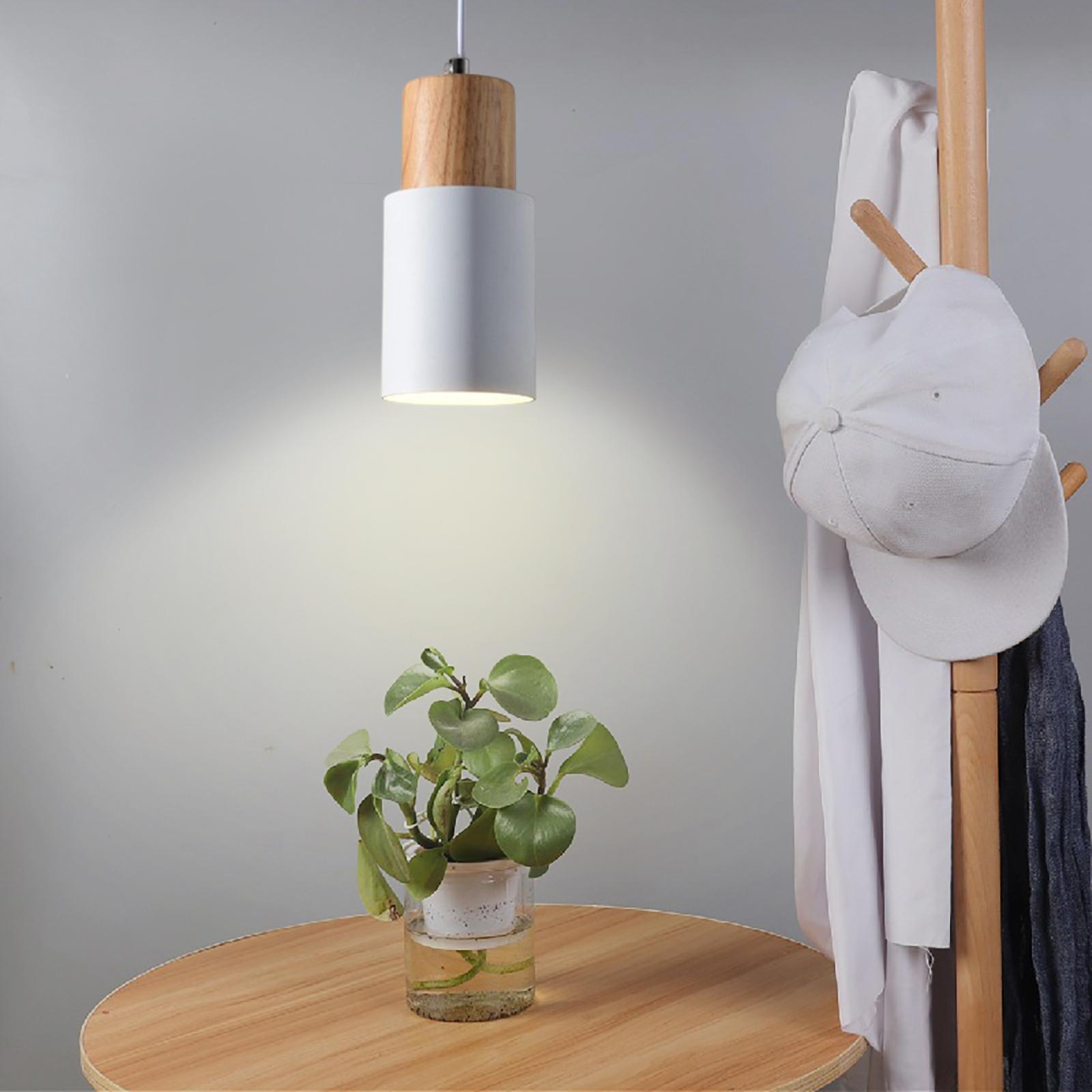 Ceiling Light Fixture Chandelier Lighting Wall Lamp Dorm LED Pendant Light White