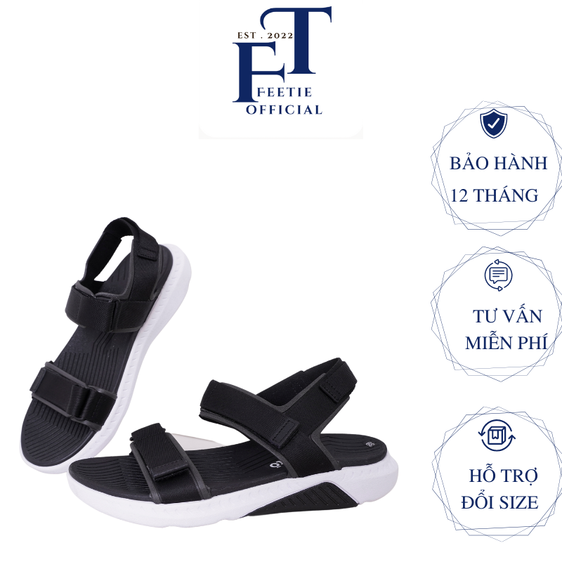 Dép Sandal Nam Nữ Shatto Quai Ngang/ Quai Chéo Mang Đi Học cao 4cm Đế Bằng (Có Sẵn)