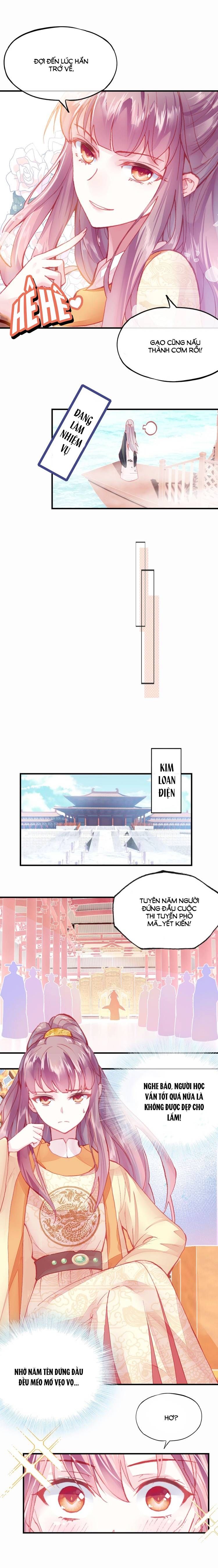 trẫm cũng không muốn quá khí phách chapter 3 4