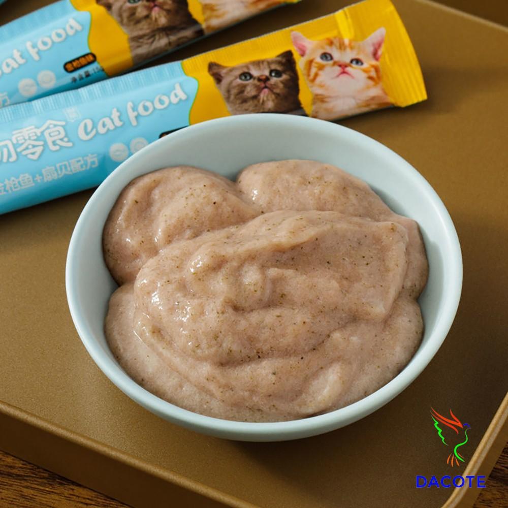 Súp thưởng cho mèo Shizuka, cat food đầy đủ dinh dưỡng thanh 15g