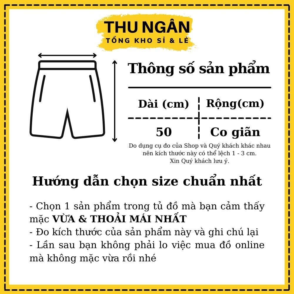 Quần Đùi Thun Unisex Cho Nam Nữ Chất Đẹp Cao Cấp Mặc Nhà 20038