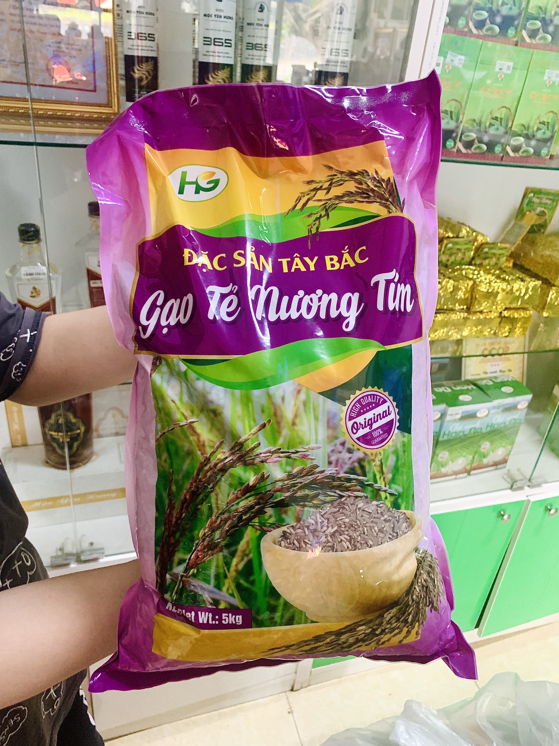 Gạo nương tím dân tộc trạm tấu 5kg