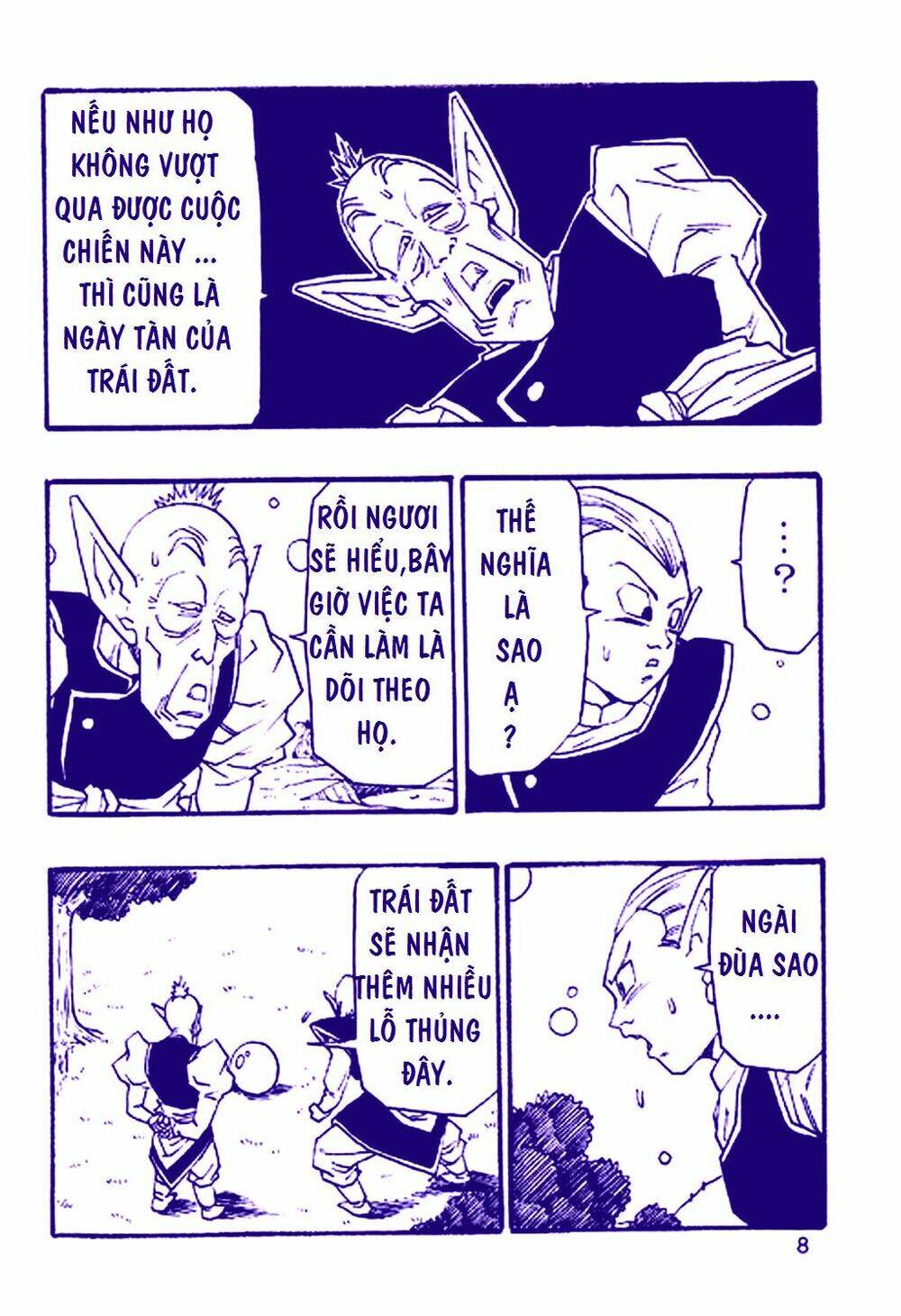 thế giới ngọc rồng - con trai frieza: ize chapter 6 8