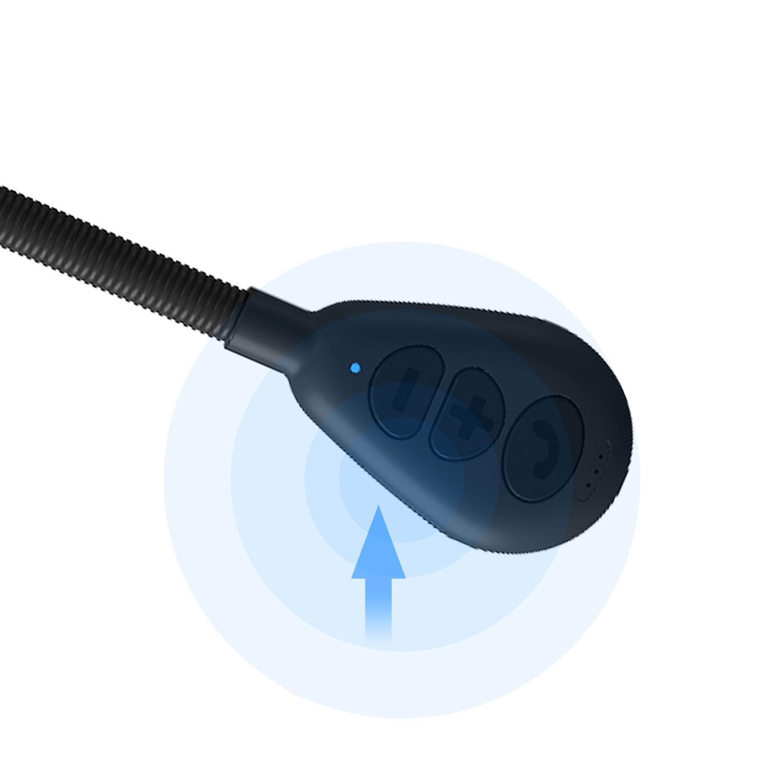 Motorcycle Bluetooth Helmet Headset 180mAh Battery Fit for Outdoor Sports