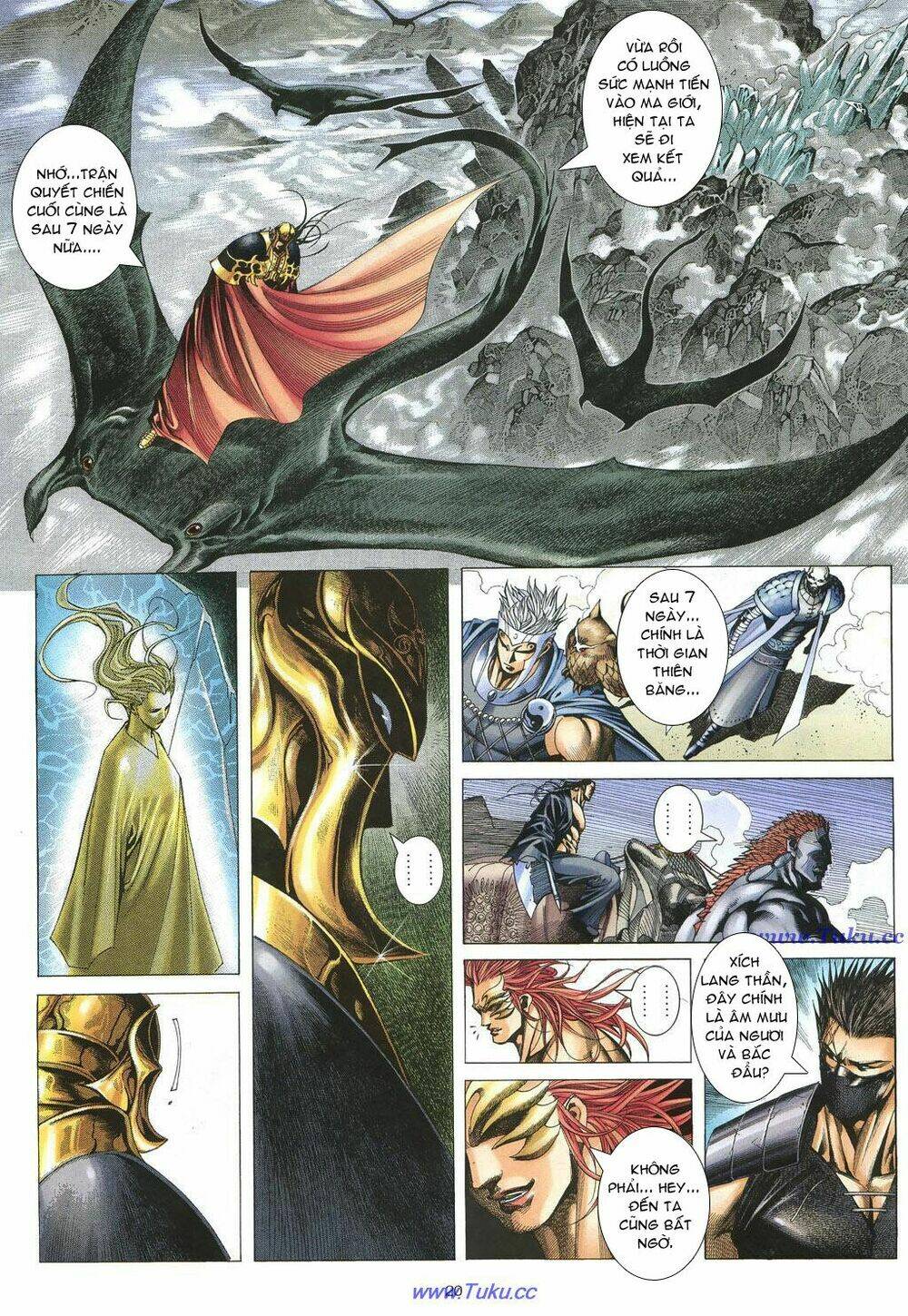 chiến thần ký chapter 18 20