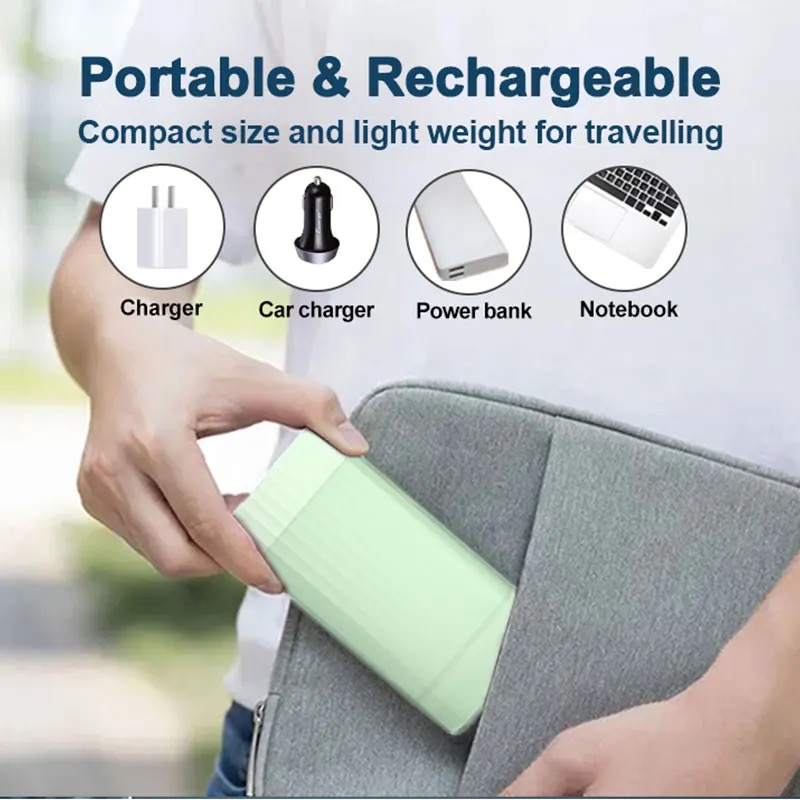 Máy tăm nước nhỏ gọn công suất mạnh mẽ TEKKIN TI-125 vệ sinh răng sạch sẽ