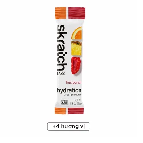 Bột năng lượng Thể Thao Skratch | Hydration Sport Drink Mix - Bổ Sung Nước, Năng Lượng Và Điện Giải Khi Hoạt Động Thể Thao